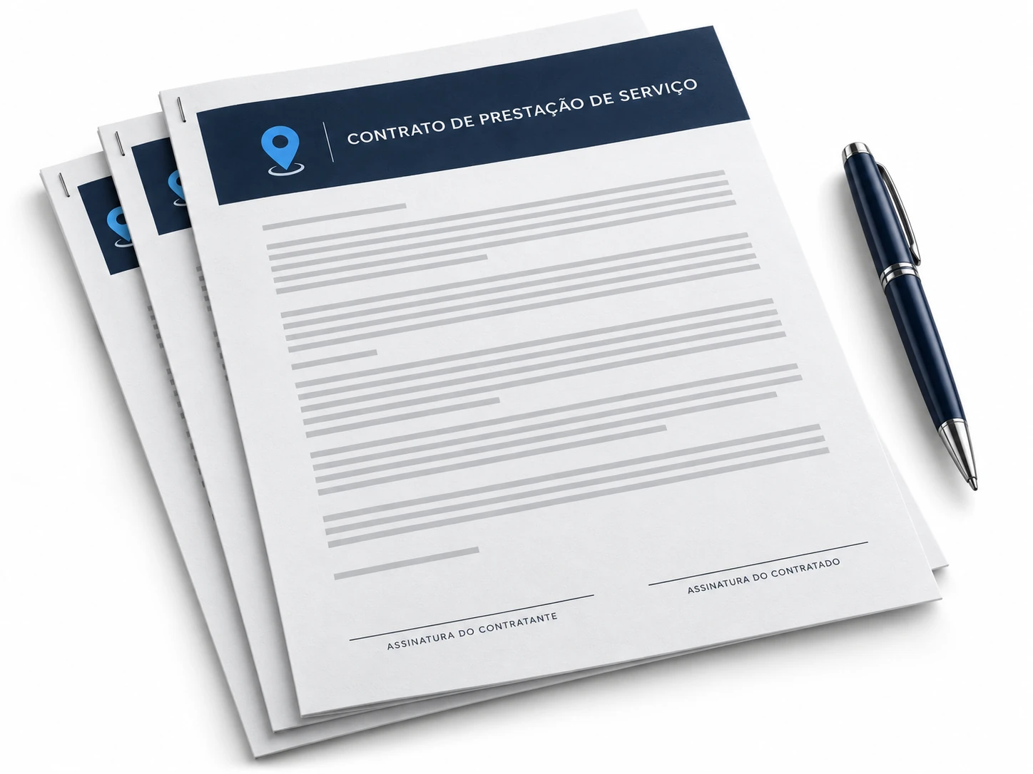 Modelo de contrato de prestação de serviço